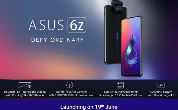 Asus Zenfone 6 2019 (Zenfone 6z) Price in India June 2019, Specifications, Release Date