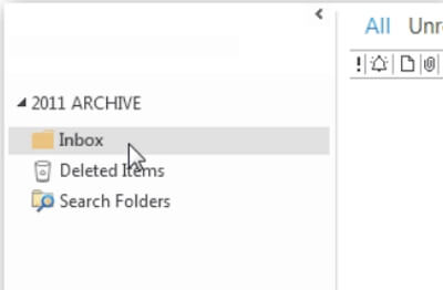 how to delete archived emails